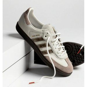 NWT Adidas Sambas OG Nice Kicks size W7/M6 Euro 38 2/3 color Talc/Brown/Pantone